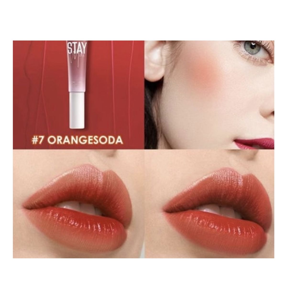 FOCALLURE - Rubor Multiuso y Tinta  07 Orangesoda  - Focallure