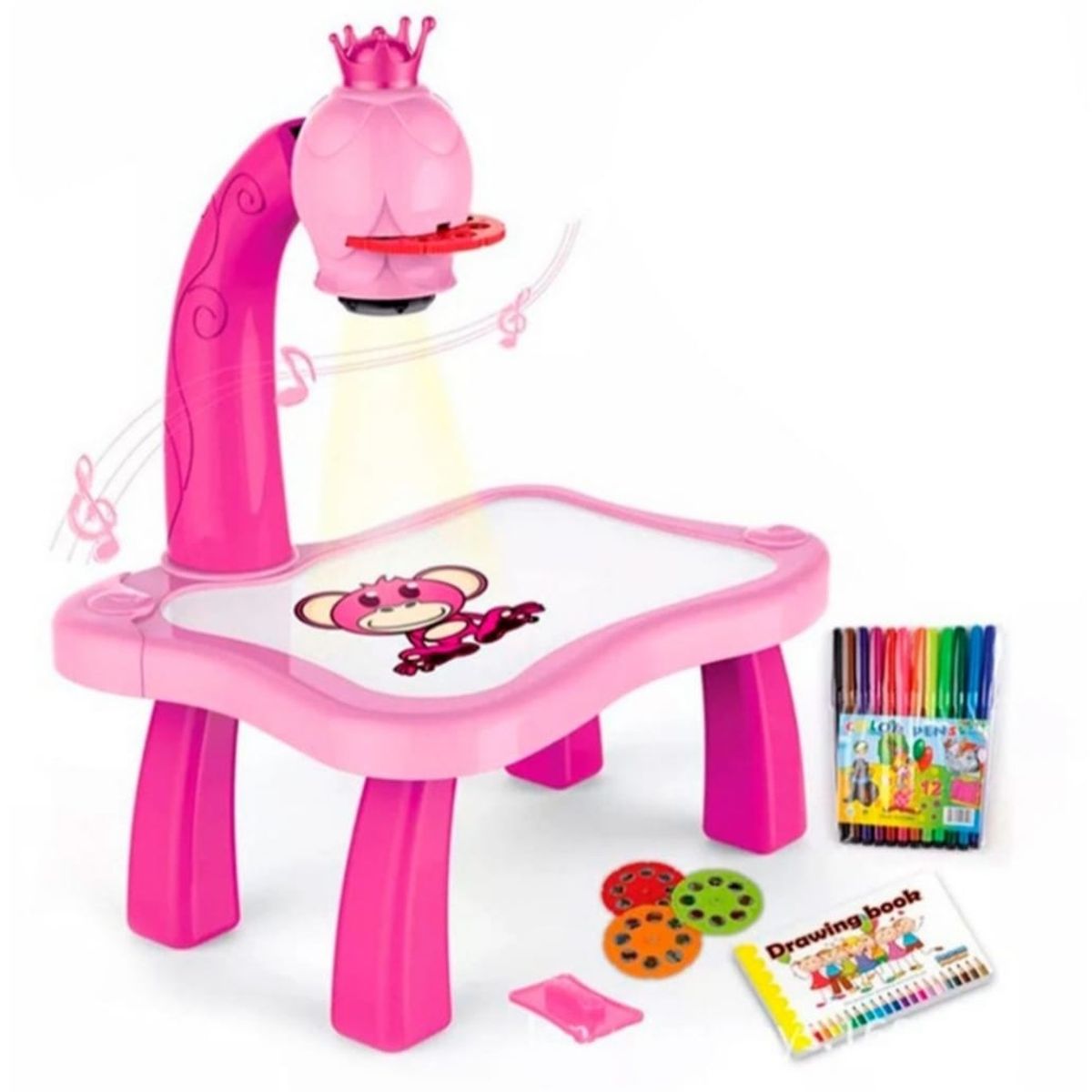 GENERICO - Mesa Proyector Led Didactica De Dibujo Para Niños