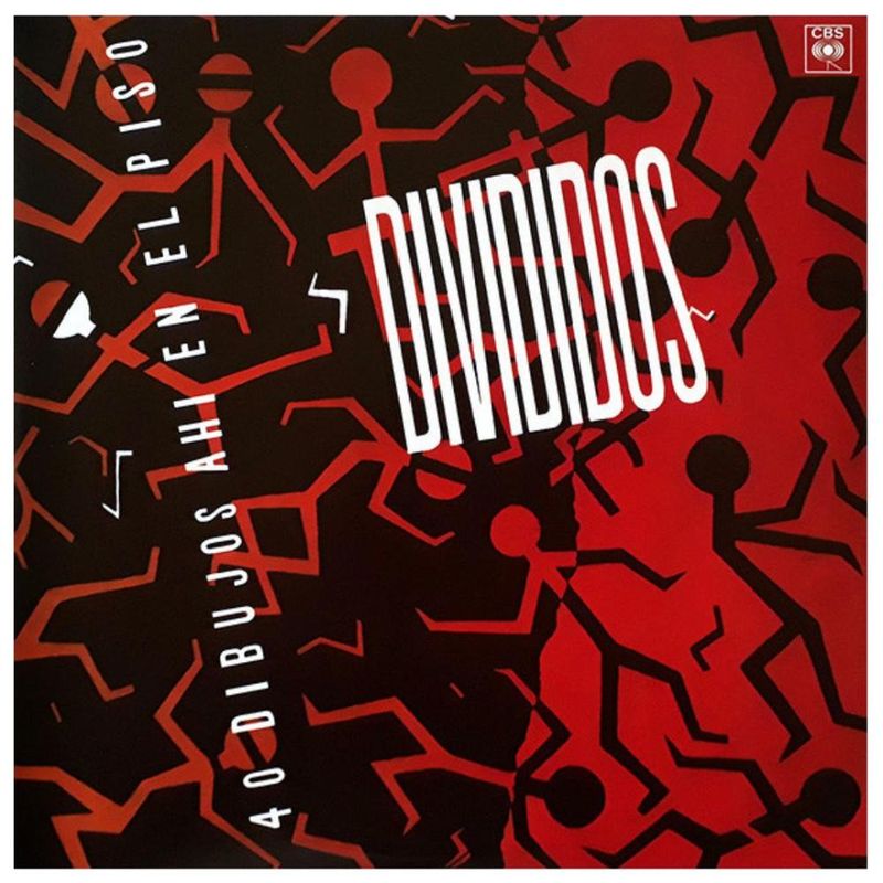 HITWAY MUSIC - DIVIDIDOS - 40 DIBUJOS AHI EN EL PISO - VINILO HITWAY MUSIC