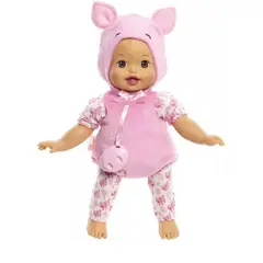LITTLE MOMMY - Muñeca Bebita Tierna Como Yo Disfraz Cerdito