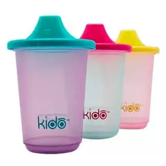 KEEP - Set 3 Vasos Reutilizables Kido