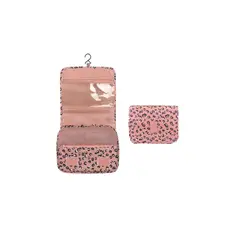 GENERICO - Bolsa de maquillaje impermeable de viaje con gancho organizador