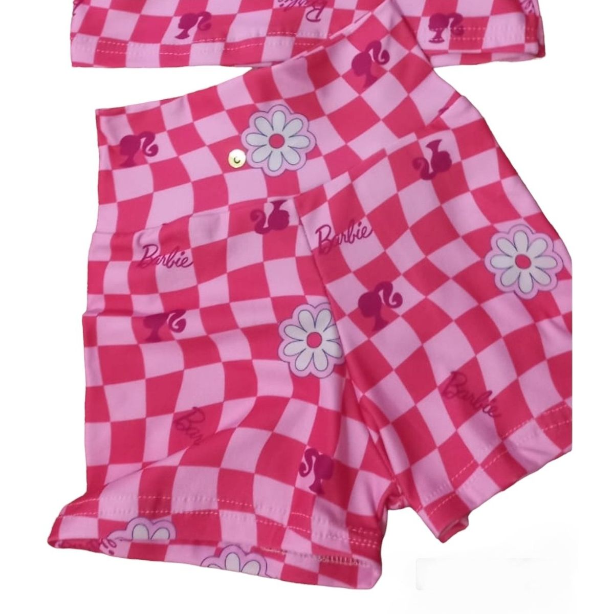 GENERICO - Short Niña verano liviano tela piel de durazno