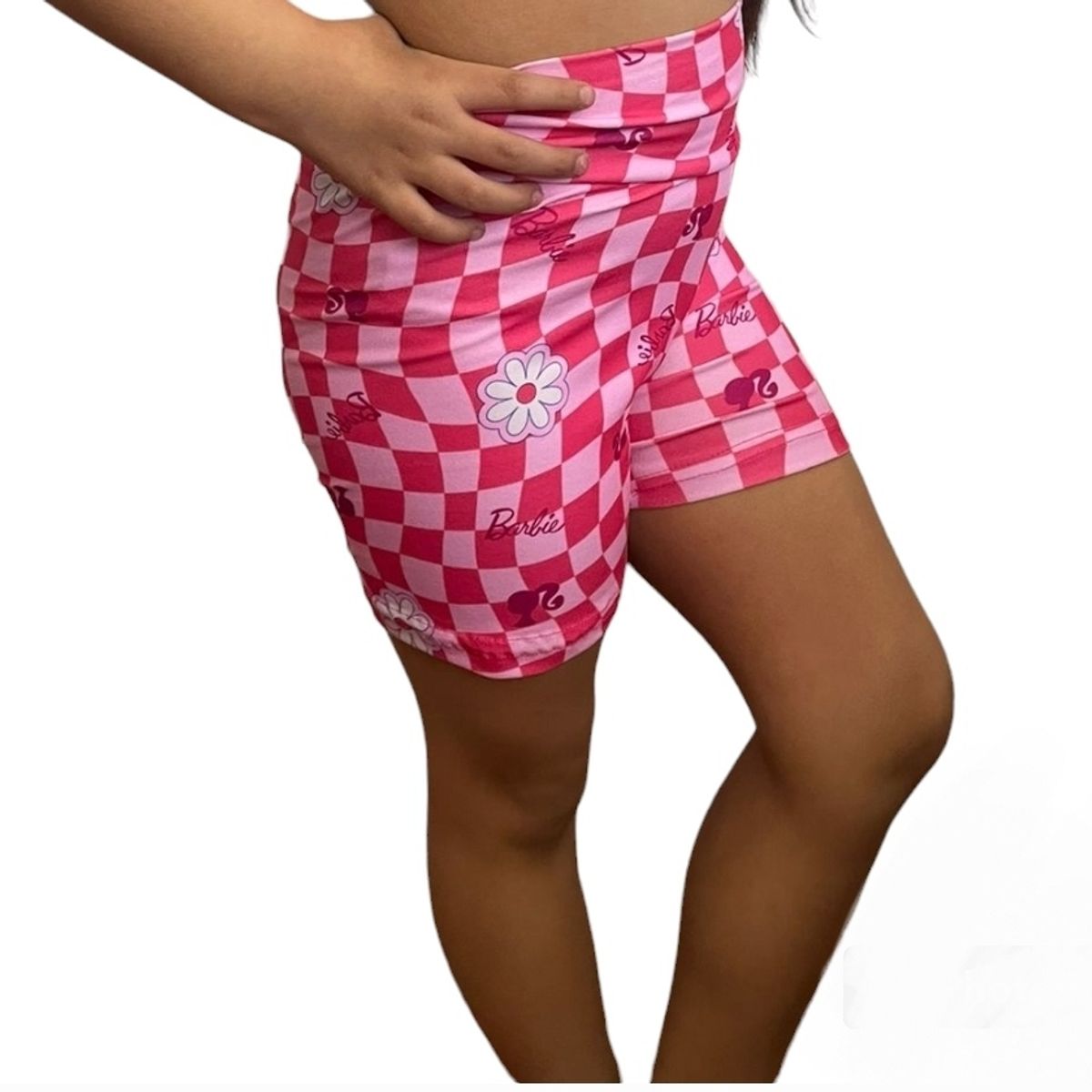 GENERICO - Short Niña verano liviano tela piel de durazno