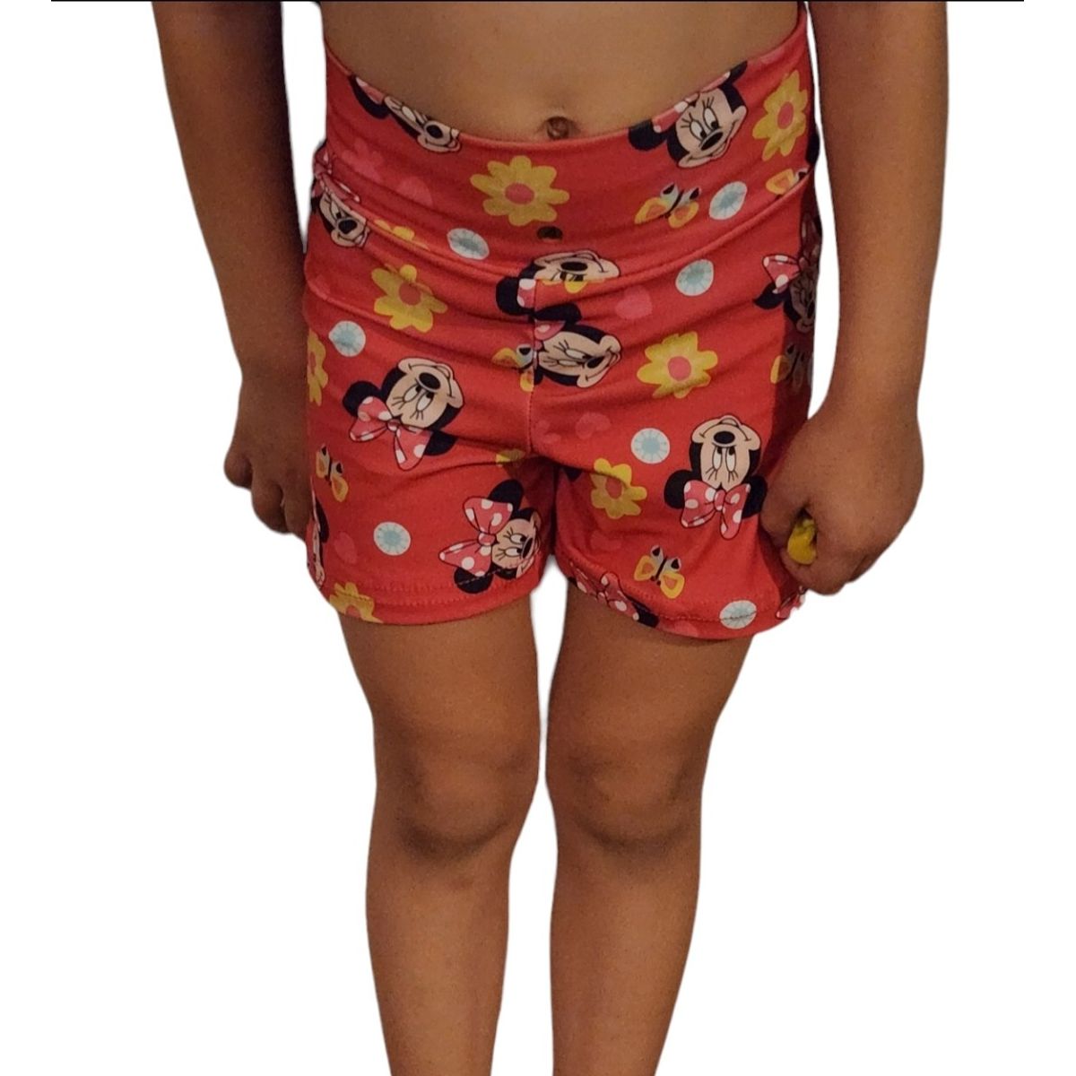 GENERICO - Short Niña verano liviano tela piel de durazno