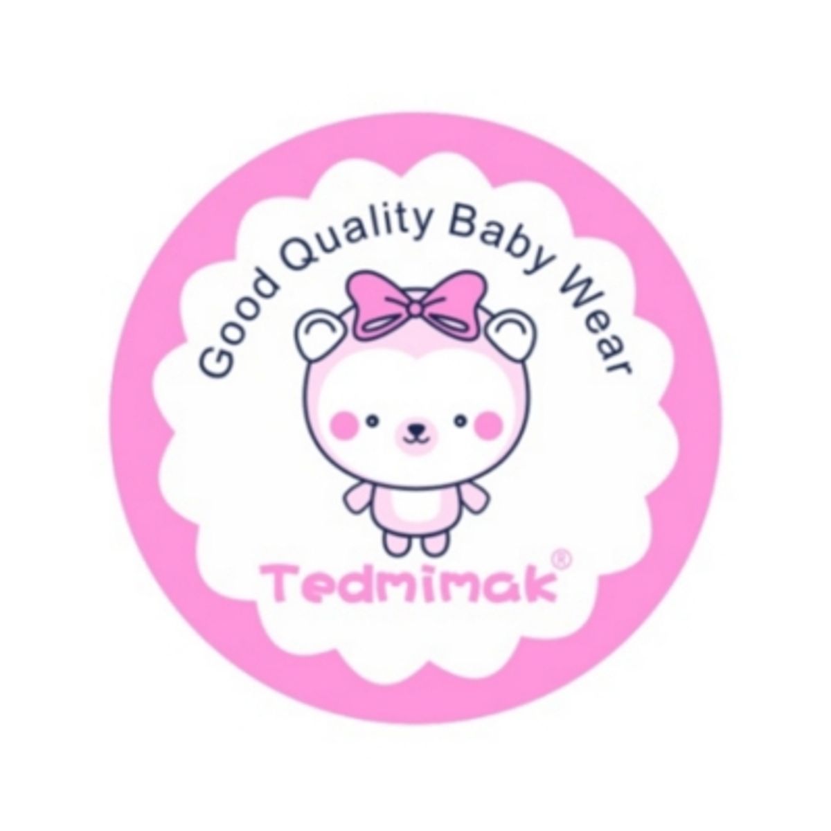 TEDMIMAK - Set de 2 Mantas De Algodón para Bebés Tedmimak Niña
