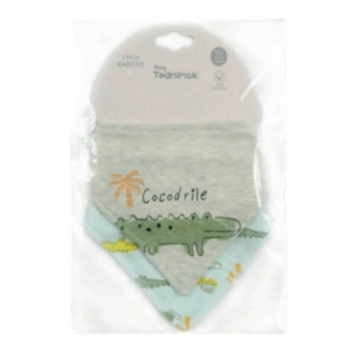 TEDMIMAK - Pack 2 Bandanas Estampadas para Bebés Tedmimak