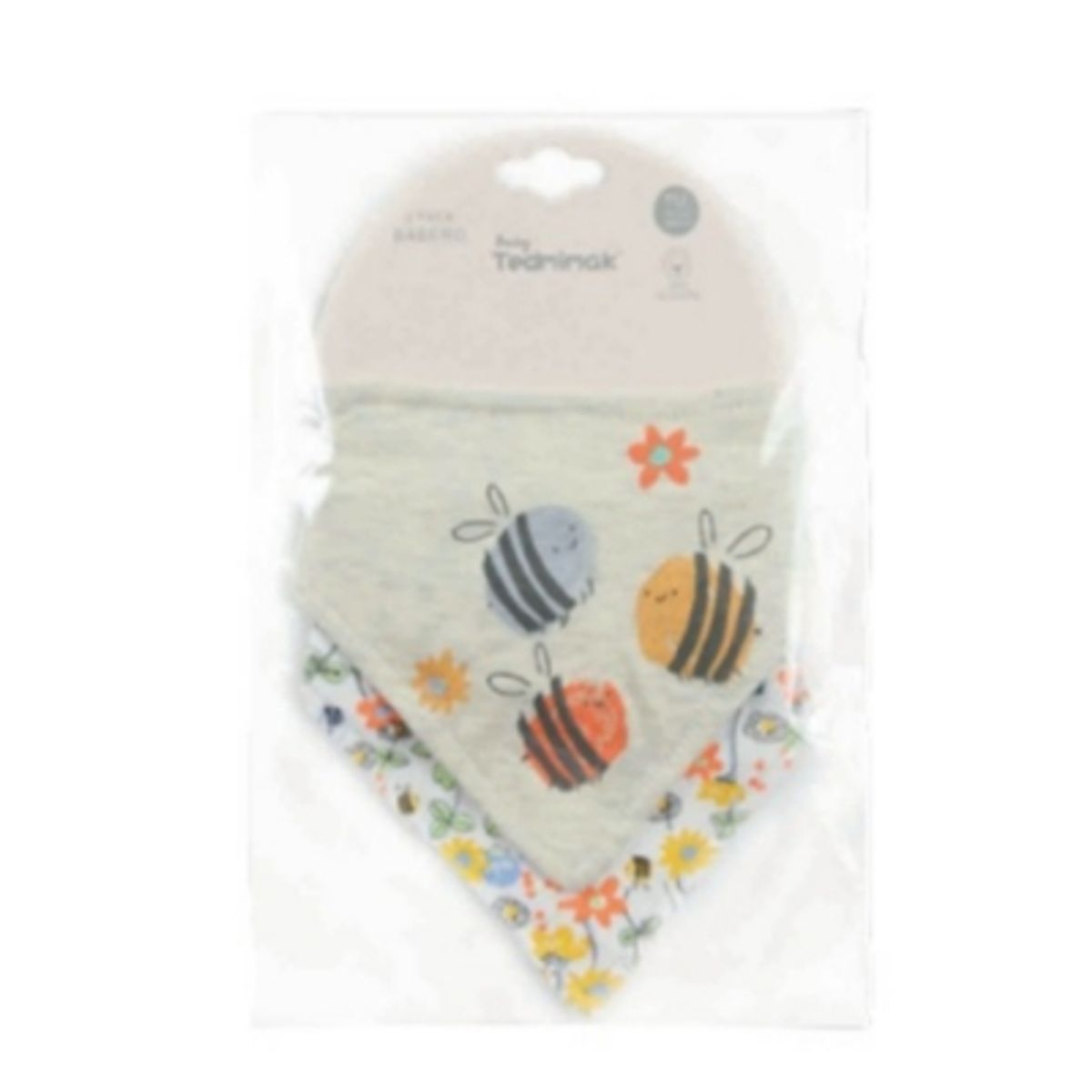 TEDMIMAK - Pack 2 Bandanas Estampadas para Bebés Tedmimak