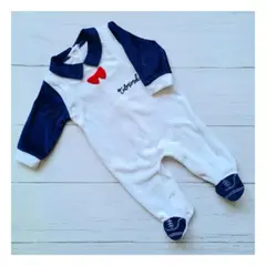 TEDMIMAK - Enterito Bebé Niño Pijama Blanco