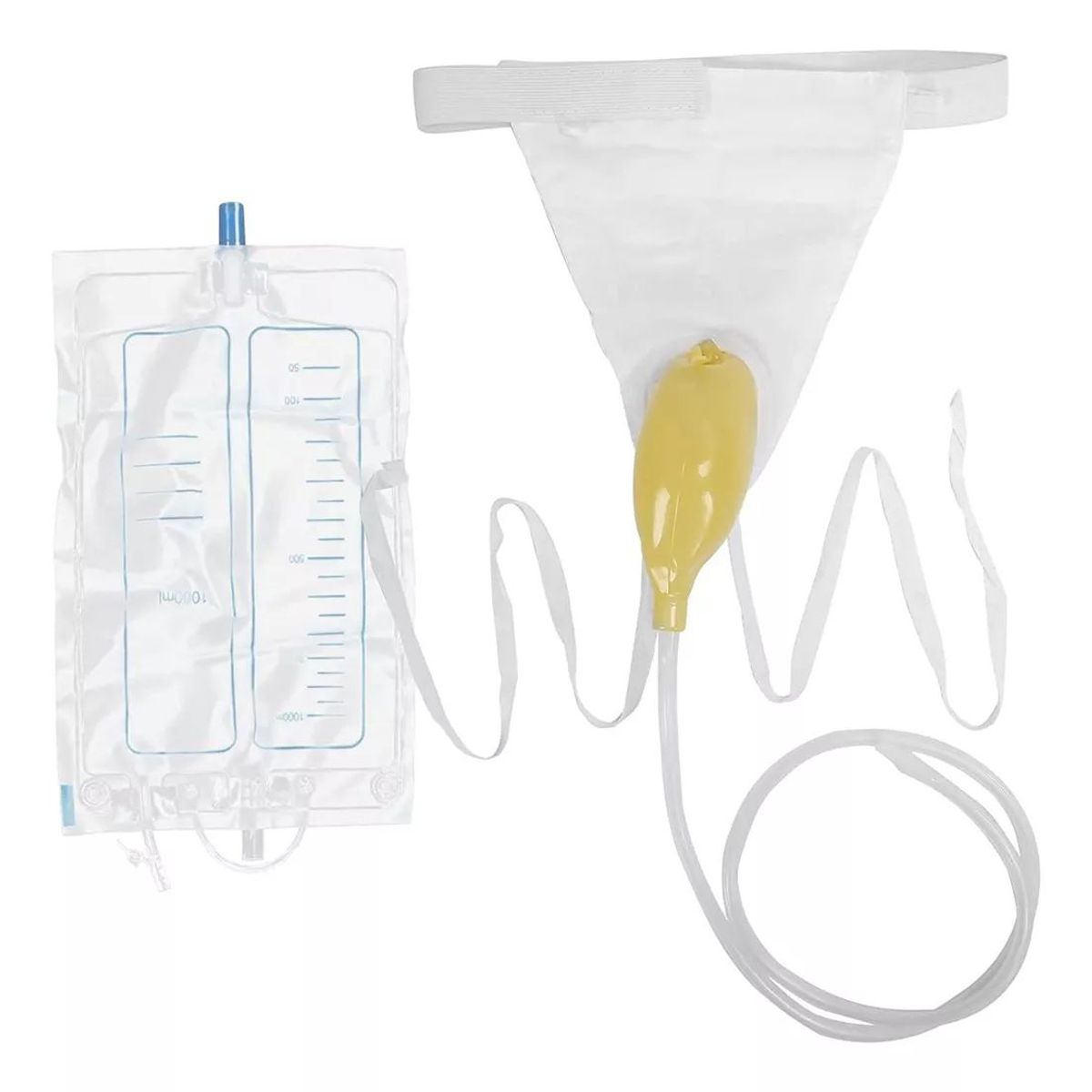 KUANGYE - Use Colector De Orina Portátil Normal Para Hombres 1000ml