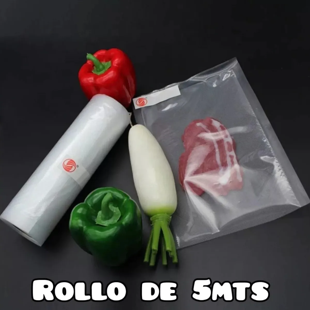 GENERICO - Selladora Al Vacío Alimentos Sealer Z  Rollo 5mt Bolsas