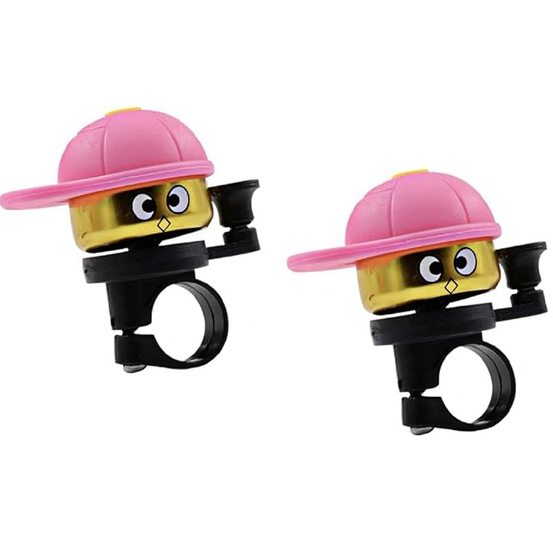 COREJOY - Set 2pk Campana o Bocina Para Bicicleta rosa
