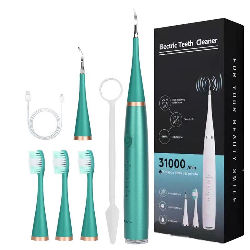 KUANGYE - Cepillo De Dientes Limpiador Removedor De Sarro Raspador