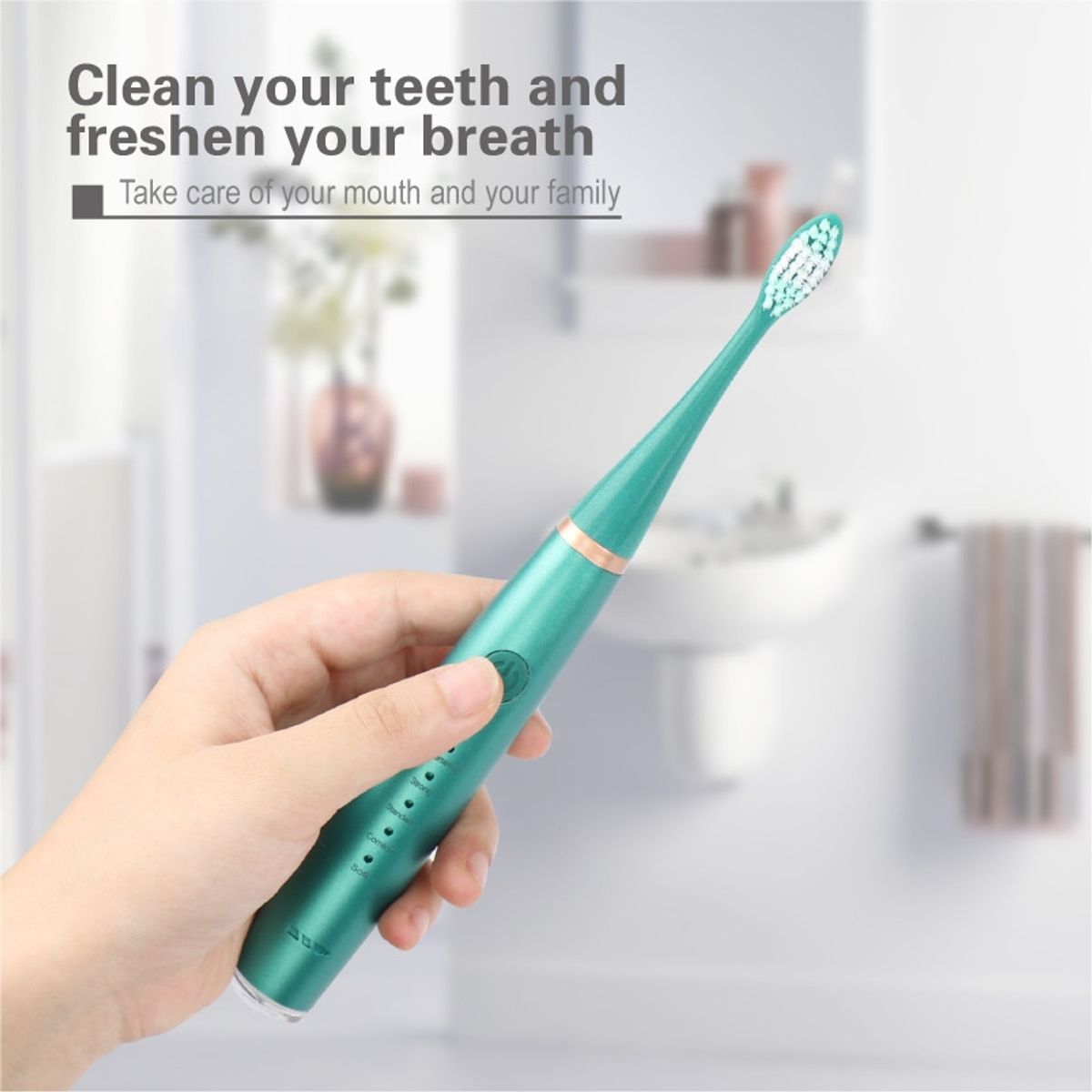 KUANGYE - Cepillo De Dientes Limpiador Removedor De Sarro Raspador