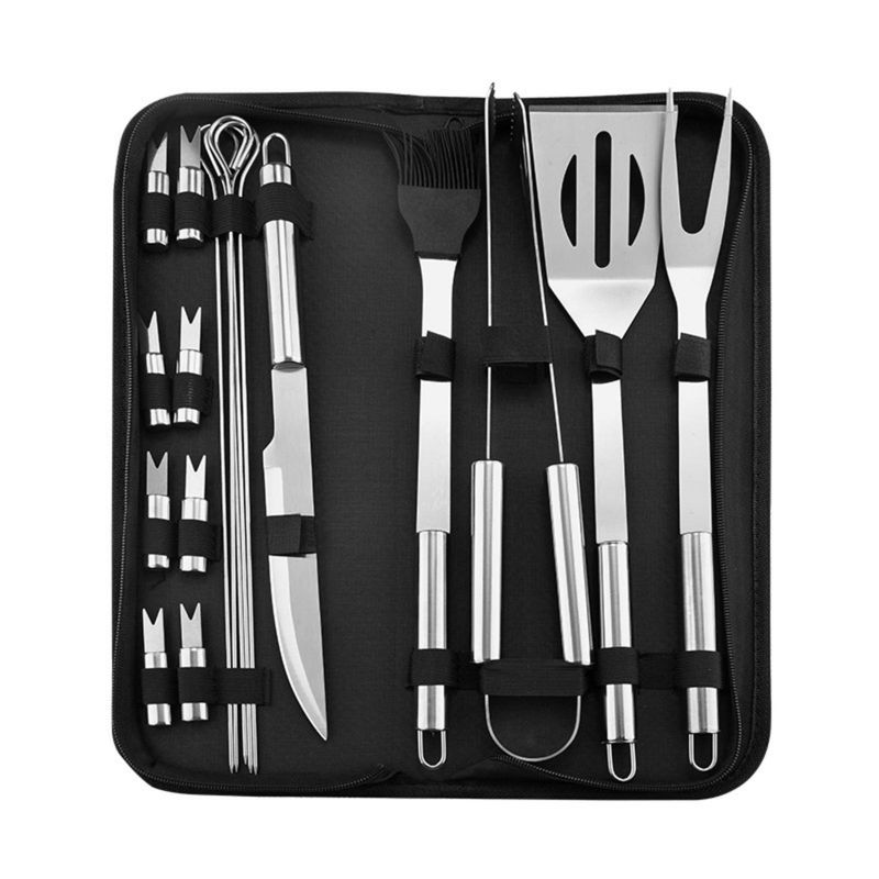 LELOX - Utensilios para Barbacoa de 18 piezas