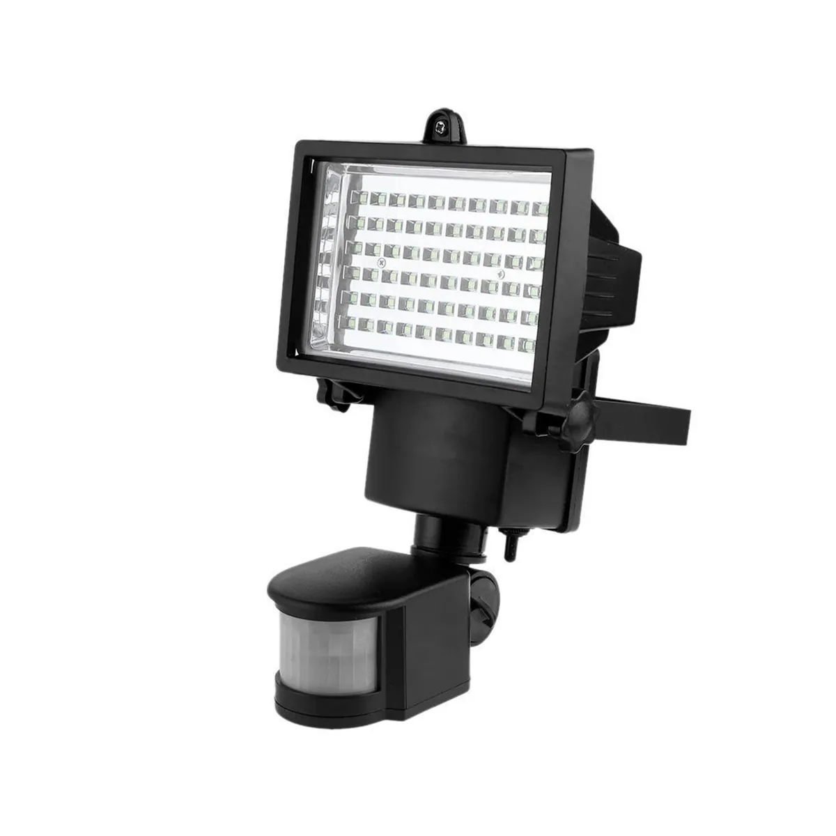 GENERICO - Foco Solar Con Sensor De Movimiento 60 Led - SC