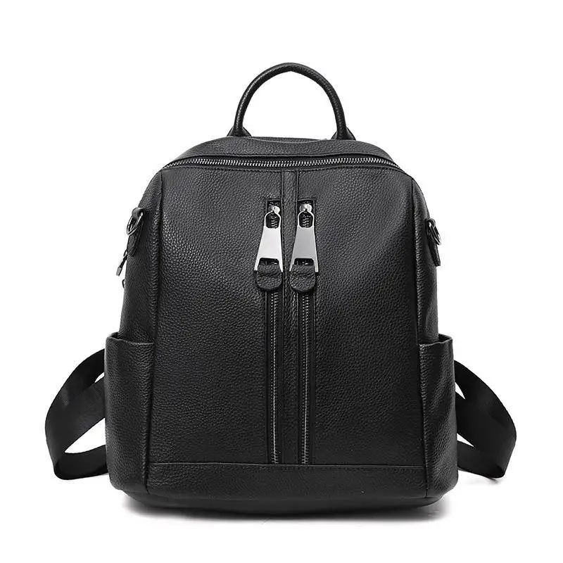 GENERICO - Mochila Cuero Genuino