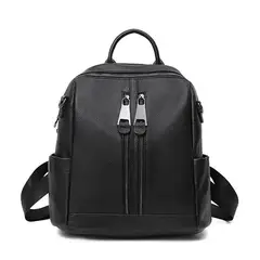 GENERICO - Mochila Cuero Genuino