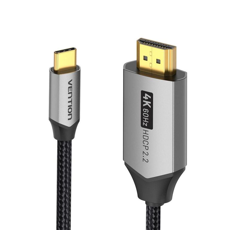 VENTION Cable Para Proyectar Imagen desde iPad Macbook Usb-c Hdmi 4k 60hz