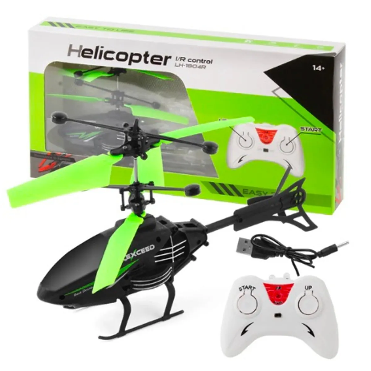 GENERICO - Helicóptero Volador Mini Dron Control Remoto Juguete