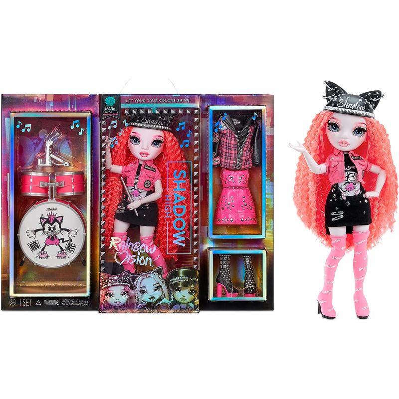 RAINBOW HIGH - Rainbow High Vision Neon Shadow Mara Pinkett