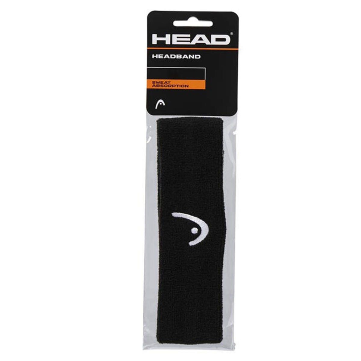 HEAD - Headband Tenis Unisex Head Negro