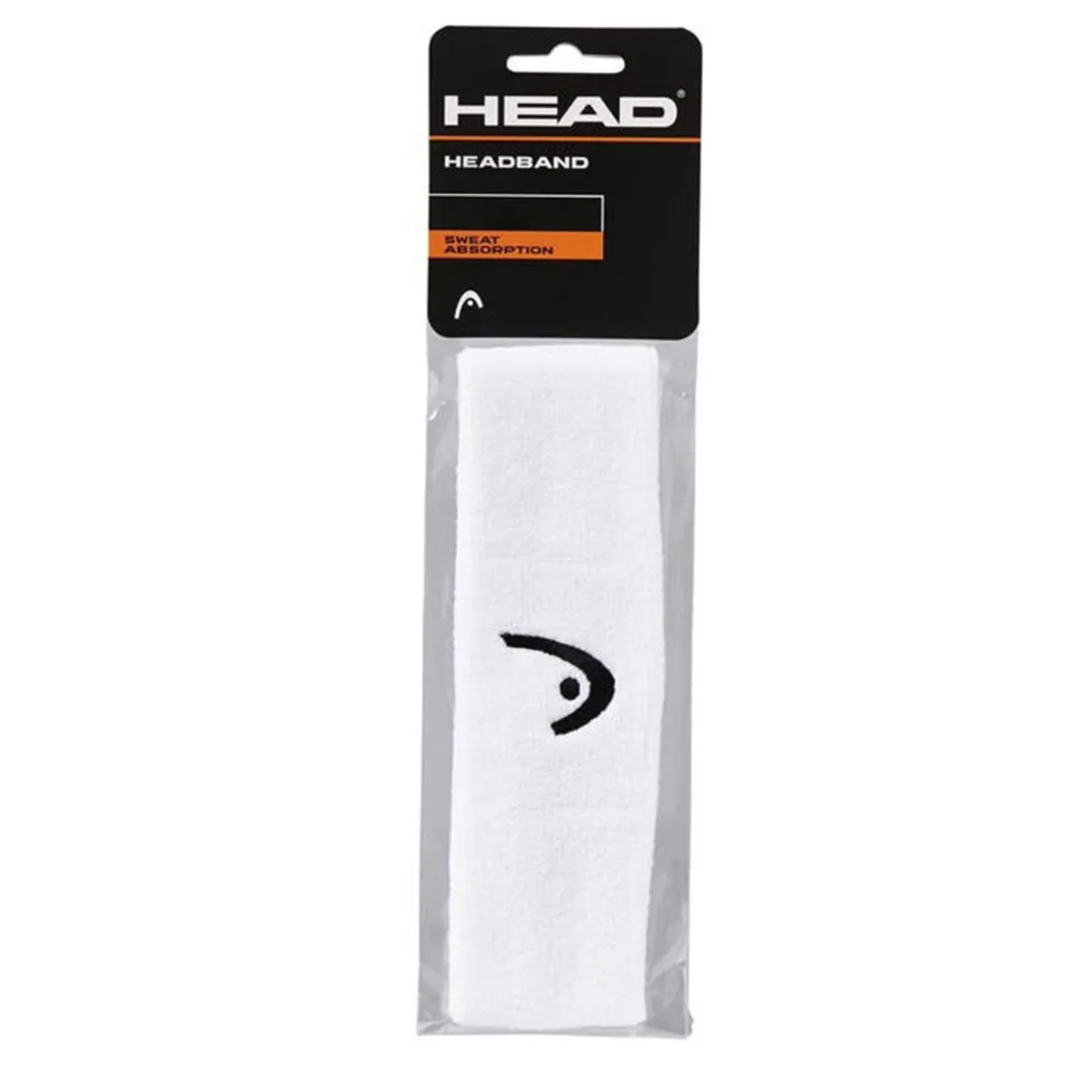 HEAD - Headband Tenis Unisex Head Blanco