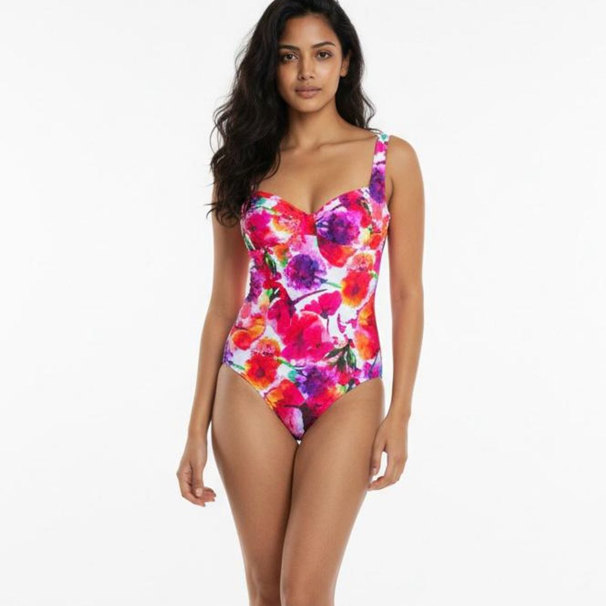 AC MARE - Traje de Baño Mujer Ac Mare Escote de Corazon