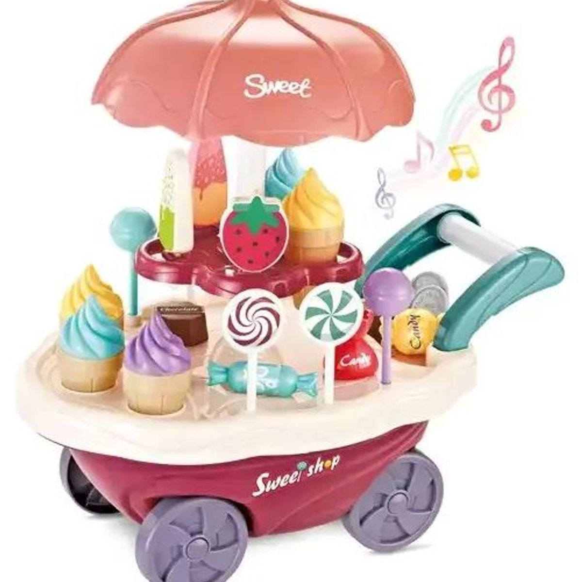 GENERICO - Heladería De Juguete Con Sonido Y Luces