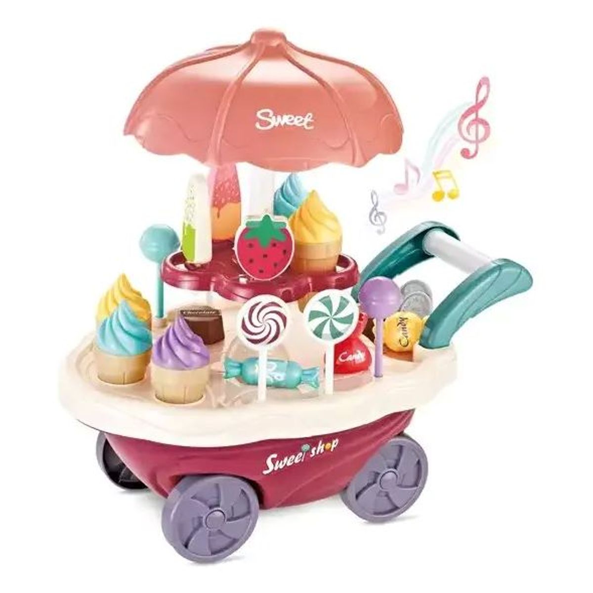 GENERICO - Heladería De Juguete Con Sonido Y Luces