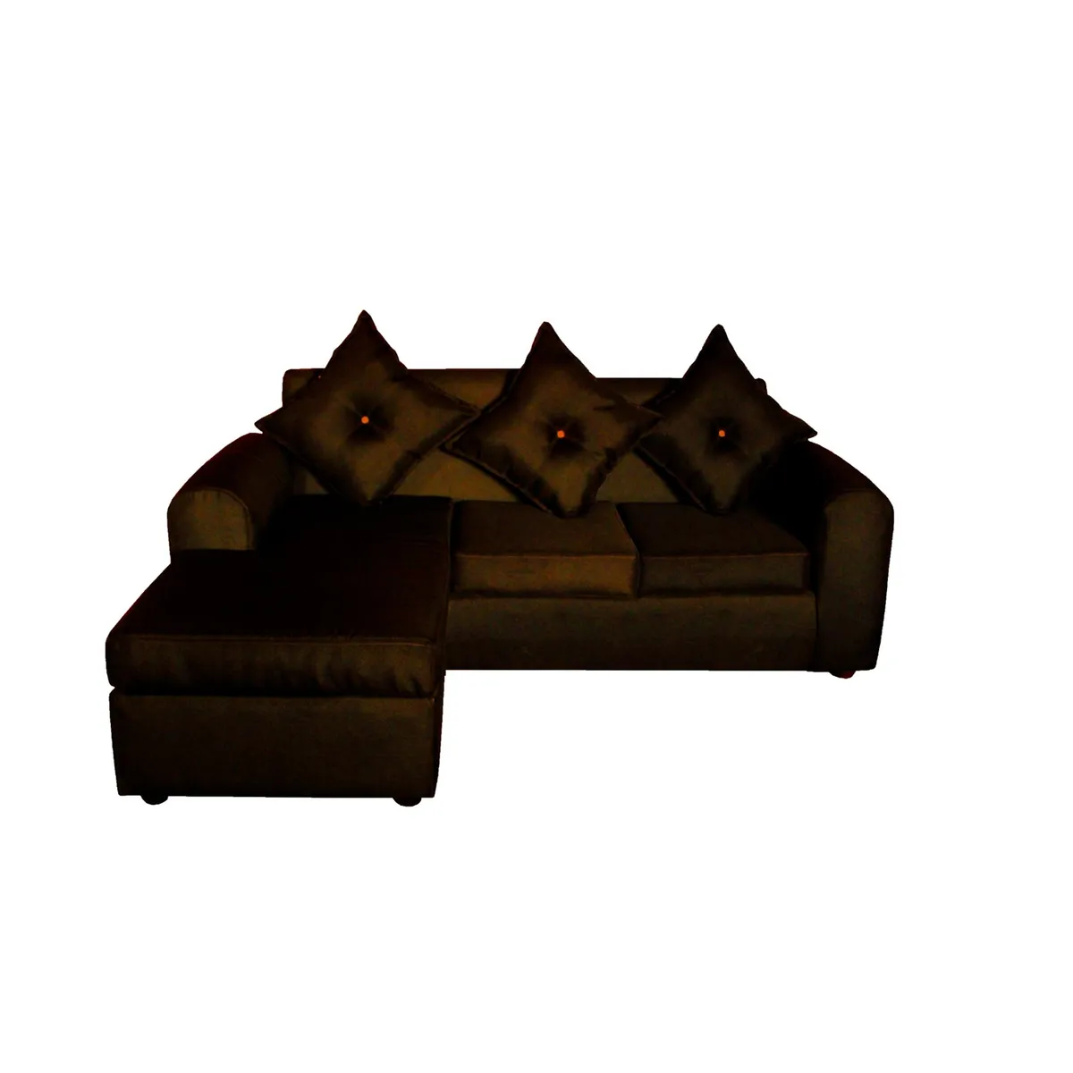 GENERICO - SOFA MARCIA TELA CHOCOLATE