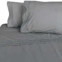 Sabanas 2 Plaza De 180 Hilos Marca Gris