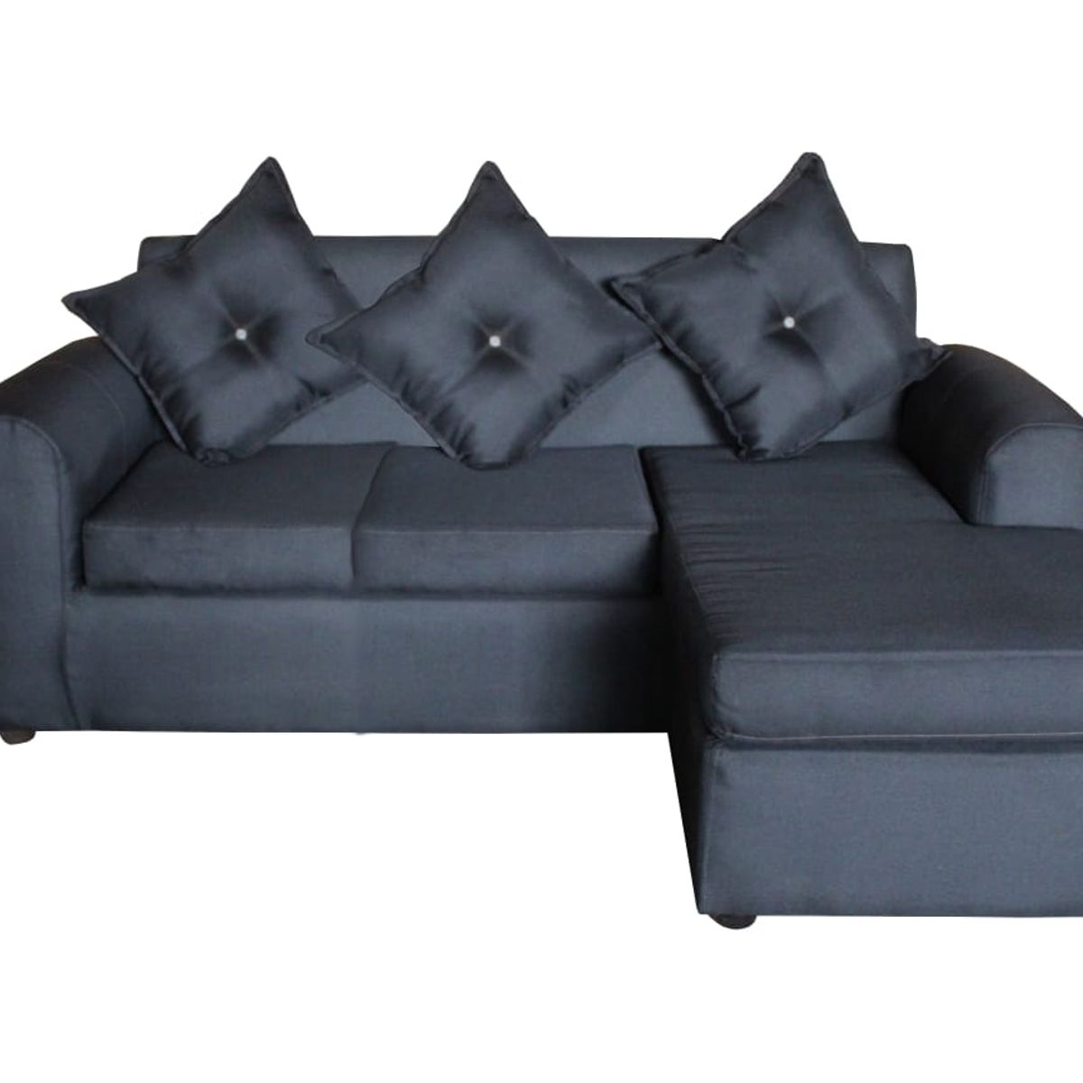 GENERICO - SOFA MARCIA TELA NEGRO