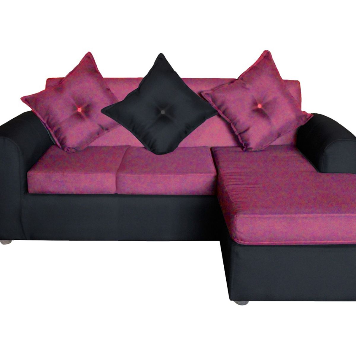 GENERICO - SOFA MARCIA TELA NEGROBURDEO