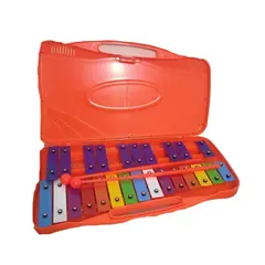 TOYUN TOYUN - Metalófono 25 Notas Cromático Didáctico naranja