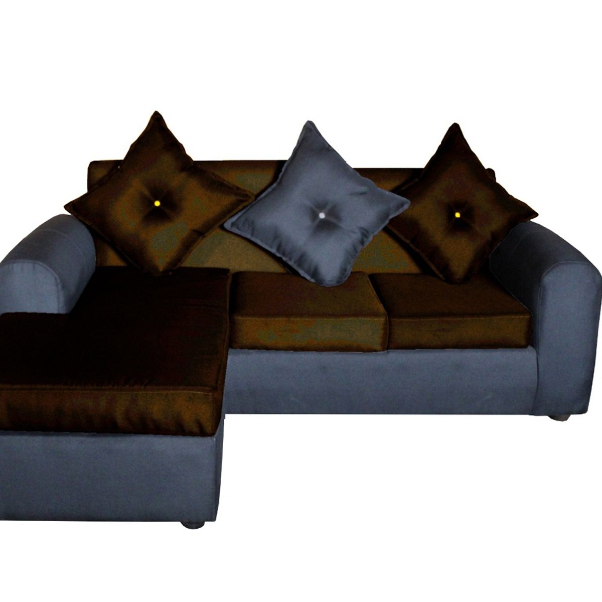 GENERICO - SOFA MARCIA TELA NEGROCHOCOLATE