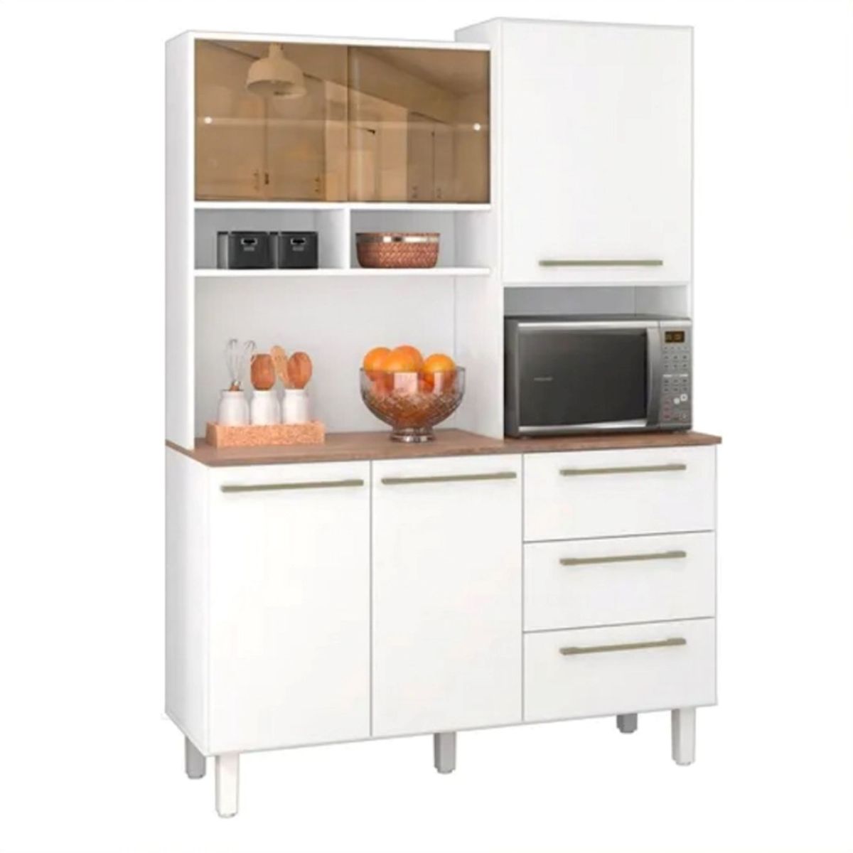 TAHUARI - Mueble de cocina Trinidad blanconatura