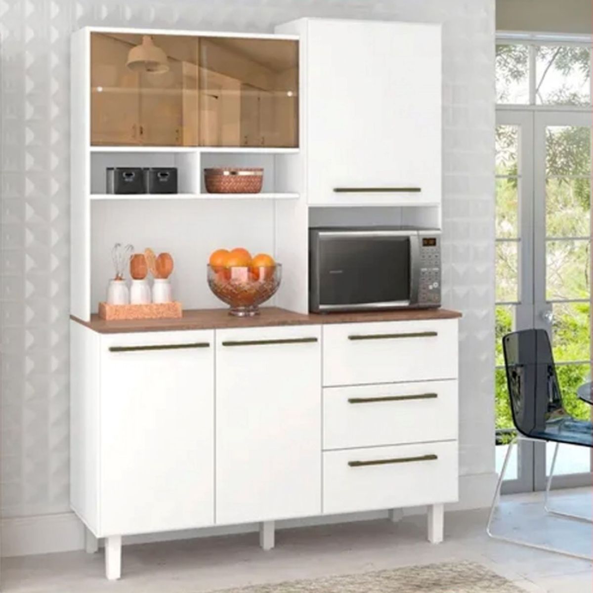 TAHUARI - Mueble de cocina Trinidad blanconatura