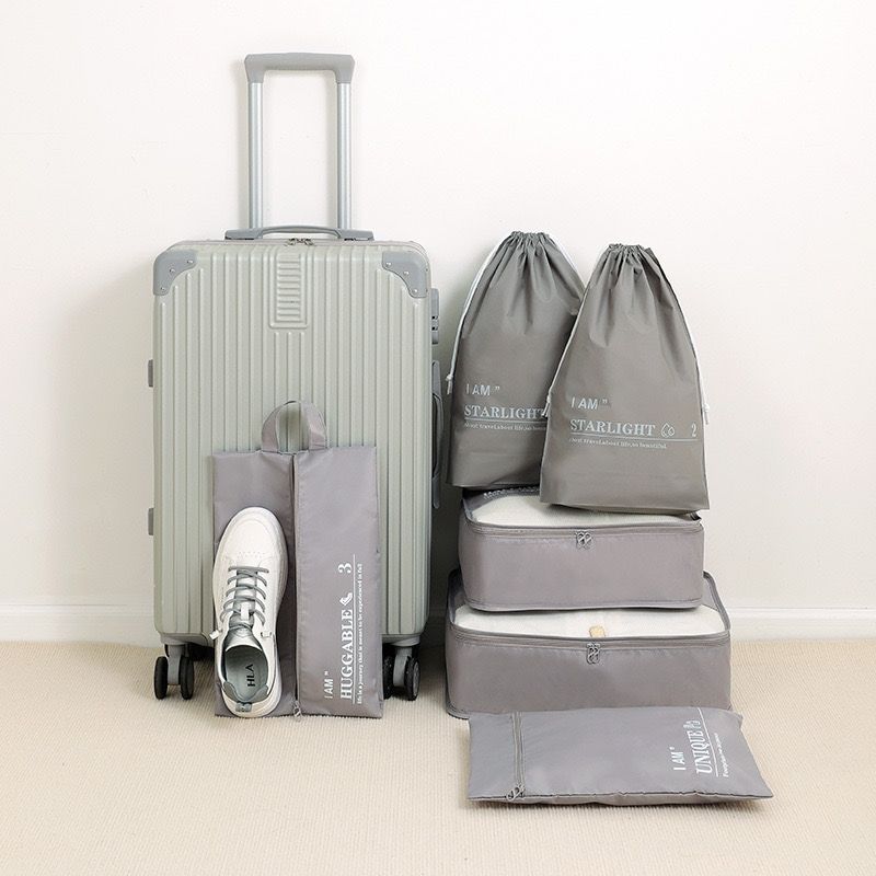 GENERICO - Bolsas Organizadoras De Maleta Viajes Impermeables, 6 Piezas