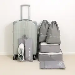 GENERICO - Bolsas Organizadoras De Maleta Viajes Impermeables, 6 Piezas