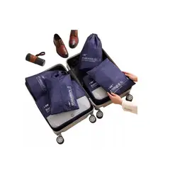 GENERICO - Bolsas Organizadoras De Maleta Viajes Impermeables, 6 Piezas