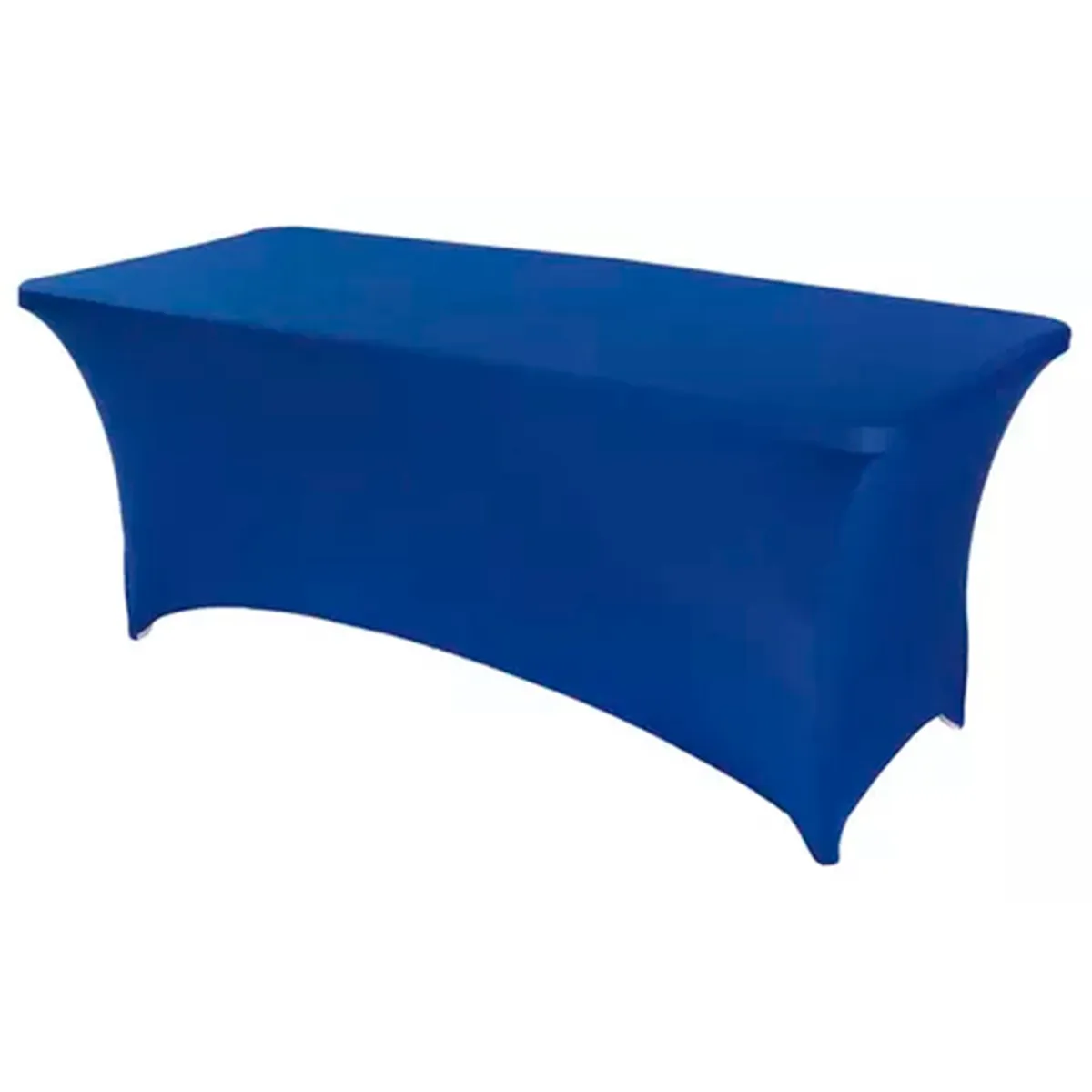 GENERICO - Funda De Mantel Tela Spandex 180x75x75 Cm Azul