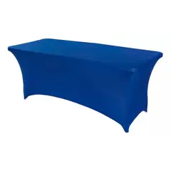 GENERICO - Funda De Mantel Tela Spandex 180x75x75 Cm Azul