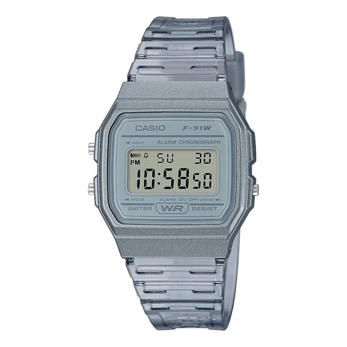 CASIO - Reloj Unisex Casio F-91ws-8df Gris
