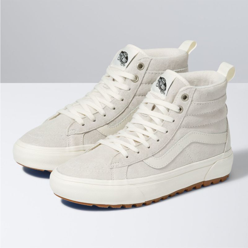 VANS - Zapatilla Con Caña Ua Sk8-Hi Mte-1 Blanco Unisex VANS