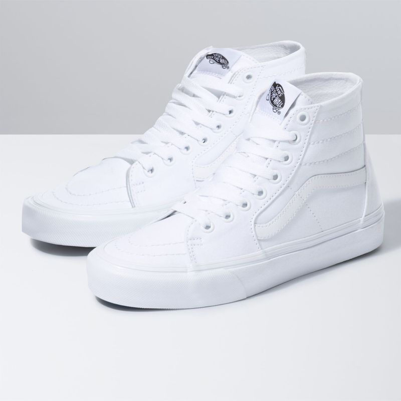 VANS - Zapatilla Con Caña Ua Sk8-Hi Tapered Blanco Unisex VANS