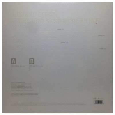 Imagen 2 del producto GUSTAVO CERATI - SIEMPRE ES HOY: REVERSIONES - VINILO