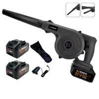 Sopladora Aspiradora Inalámbrica Con 2 Baterías