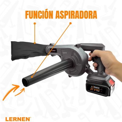 Imagen 2 del producto Sopladora Aspiradora Inalámbrica Con 2 Baterías