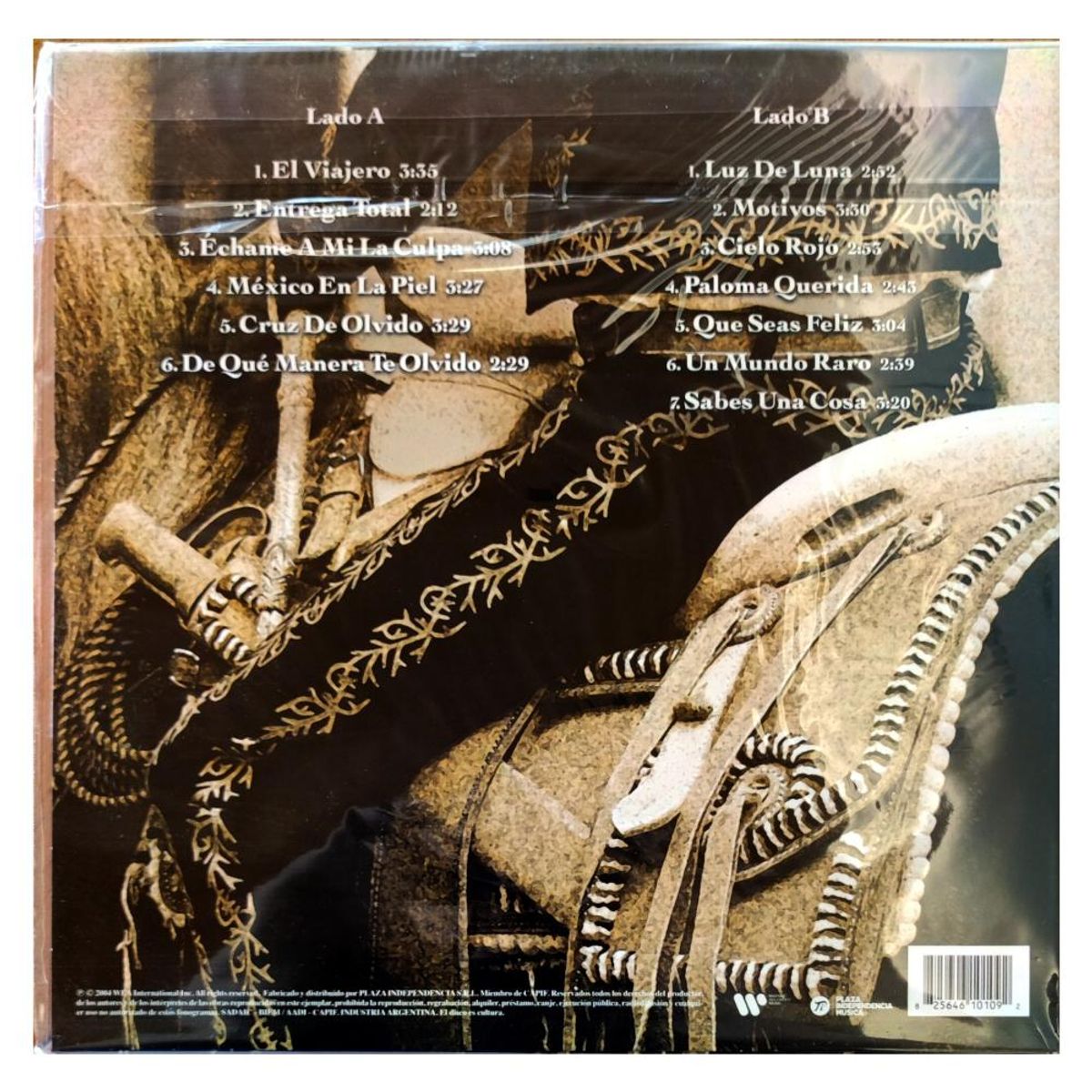 HITWAY MUSIC - LUIS MIGUEL - MEXICO EN LA PIEL - VINILO HITWAY MUSIC